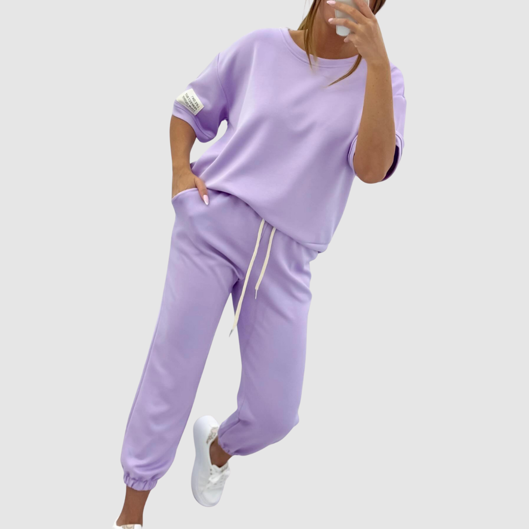 Velma | Short Sleeve Lounge Set