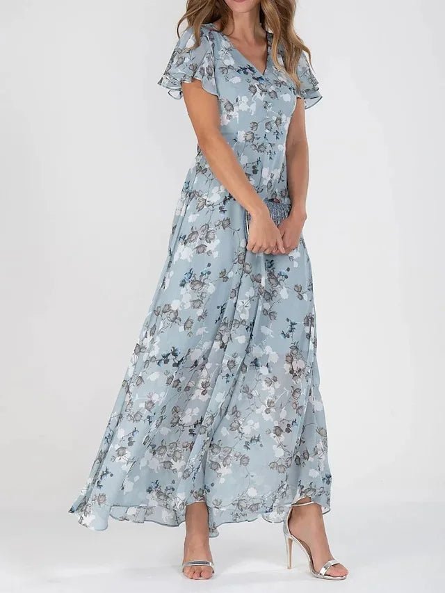 Orla | Elegant Flowing Slimming Dress