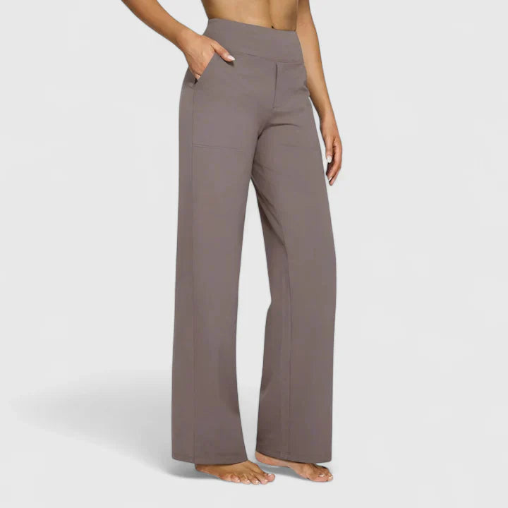 Deirdre | Elegant Straight-Leg Trousers