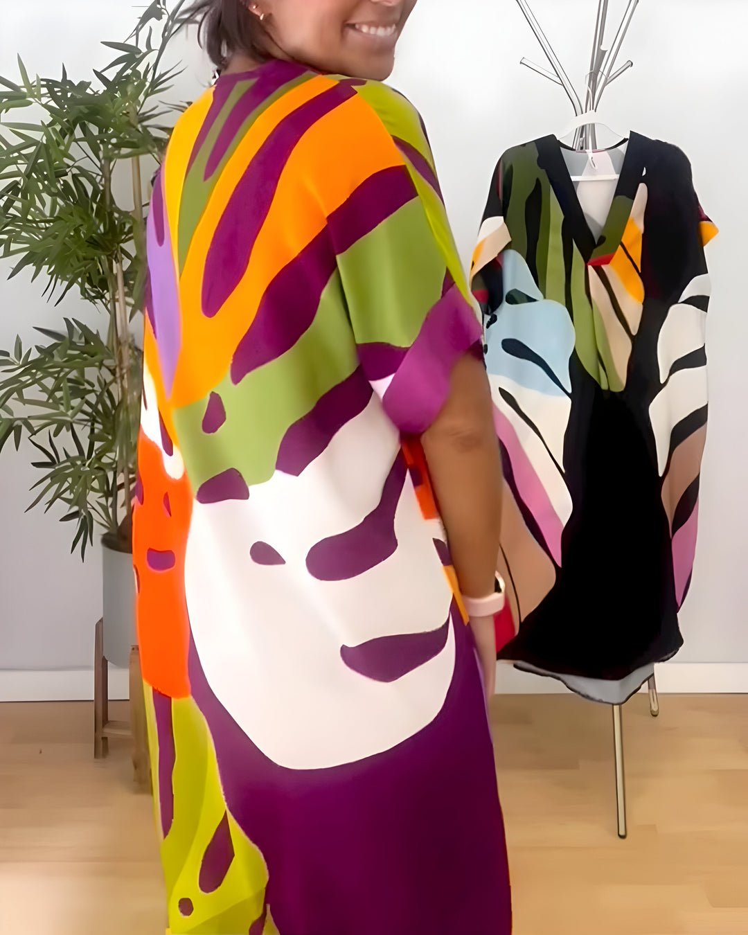 Maeve | Abstract Print Dress