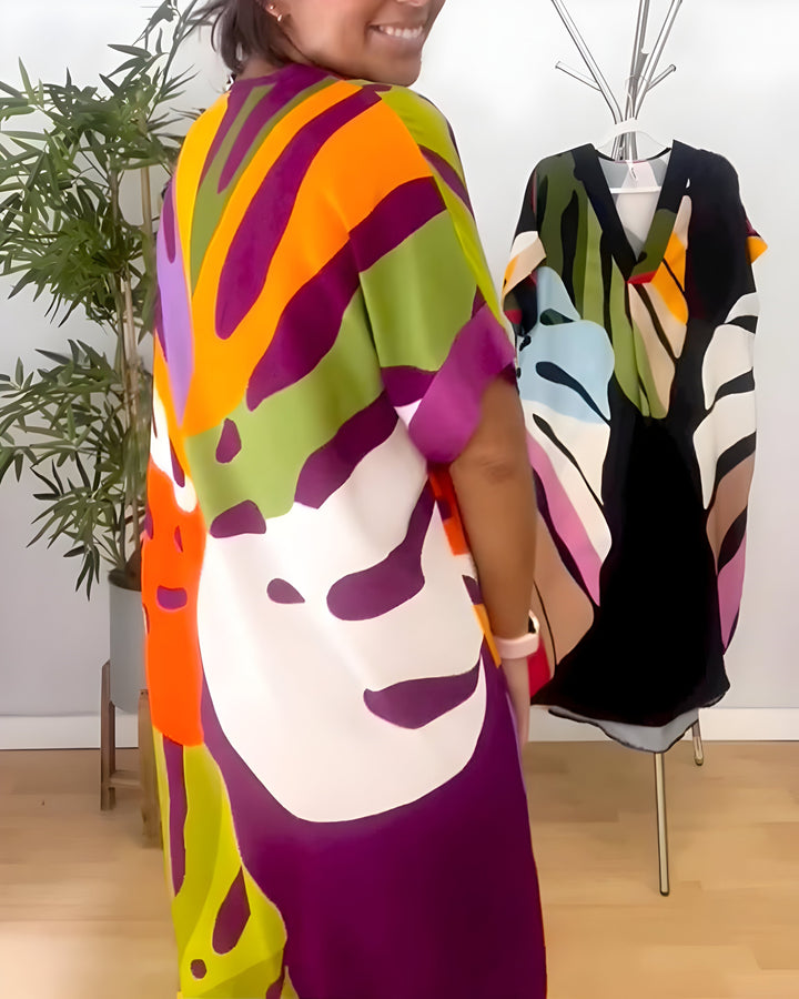 Maeve | Abstract Print Dress