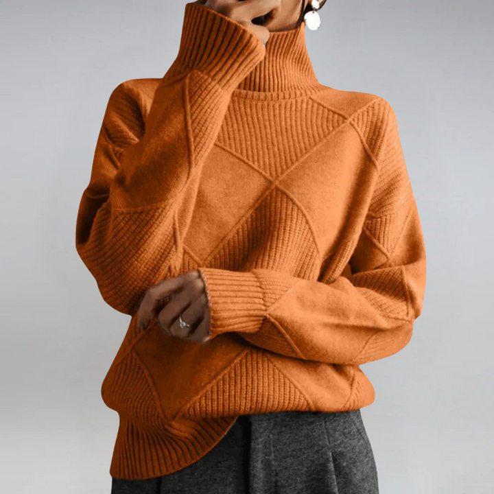 Órla | Luxurious High-Neck Cashmere Jumper