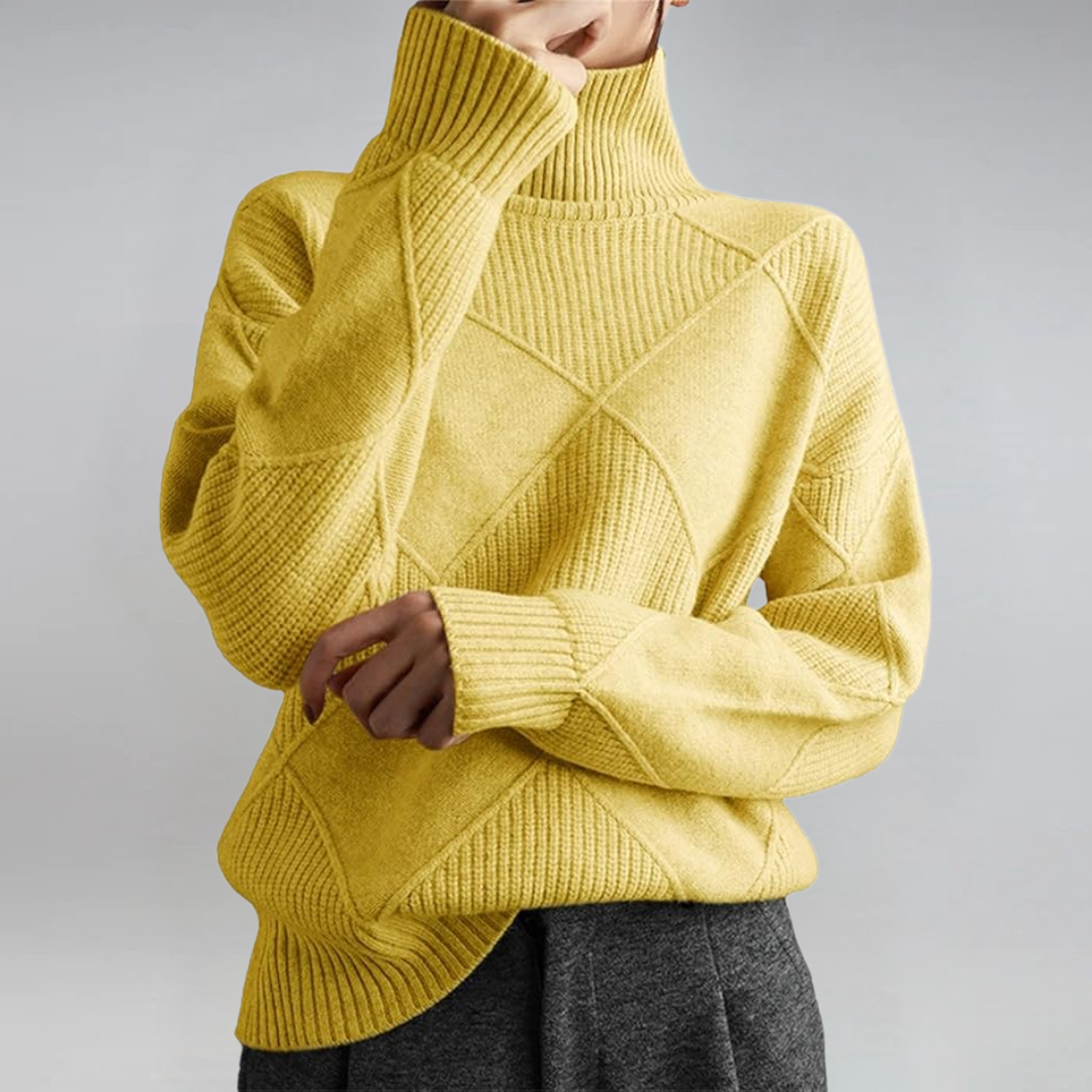 Órla | Luxurious High-Neck Cashmere Jumper