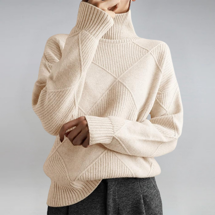 Órla | Luxurious High-Neck Cashmere Jumper