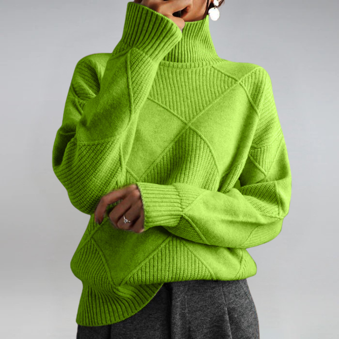 Órla | Luxurious High-Neck Cashmere Jumper
