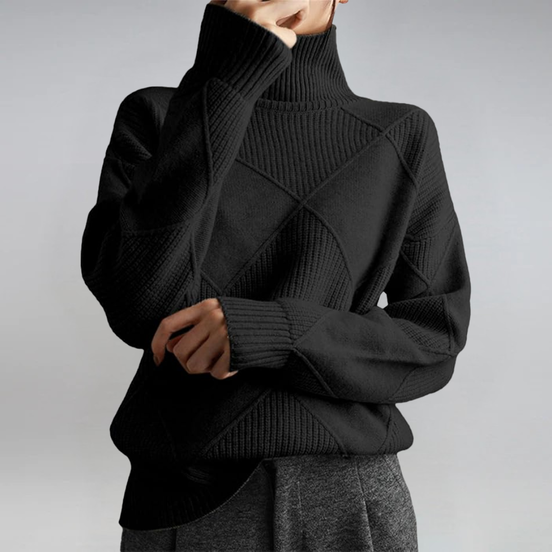 Órla | Luxurious High-Neck Cashmere Jumper