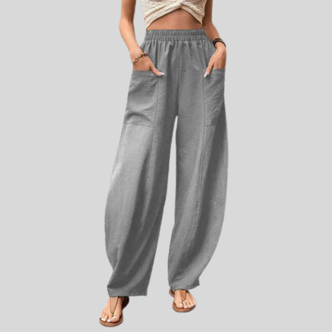 Brigid | Fluid Wide-Leg Trousers