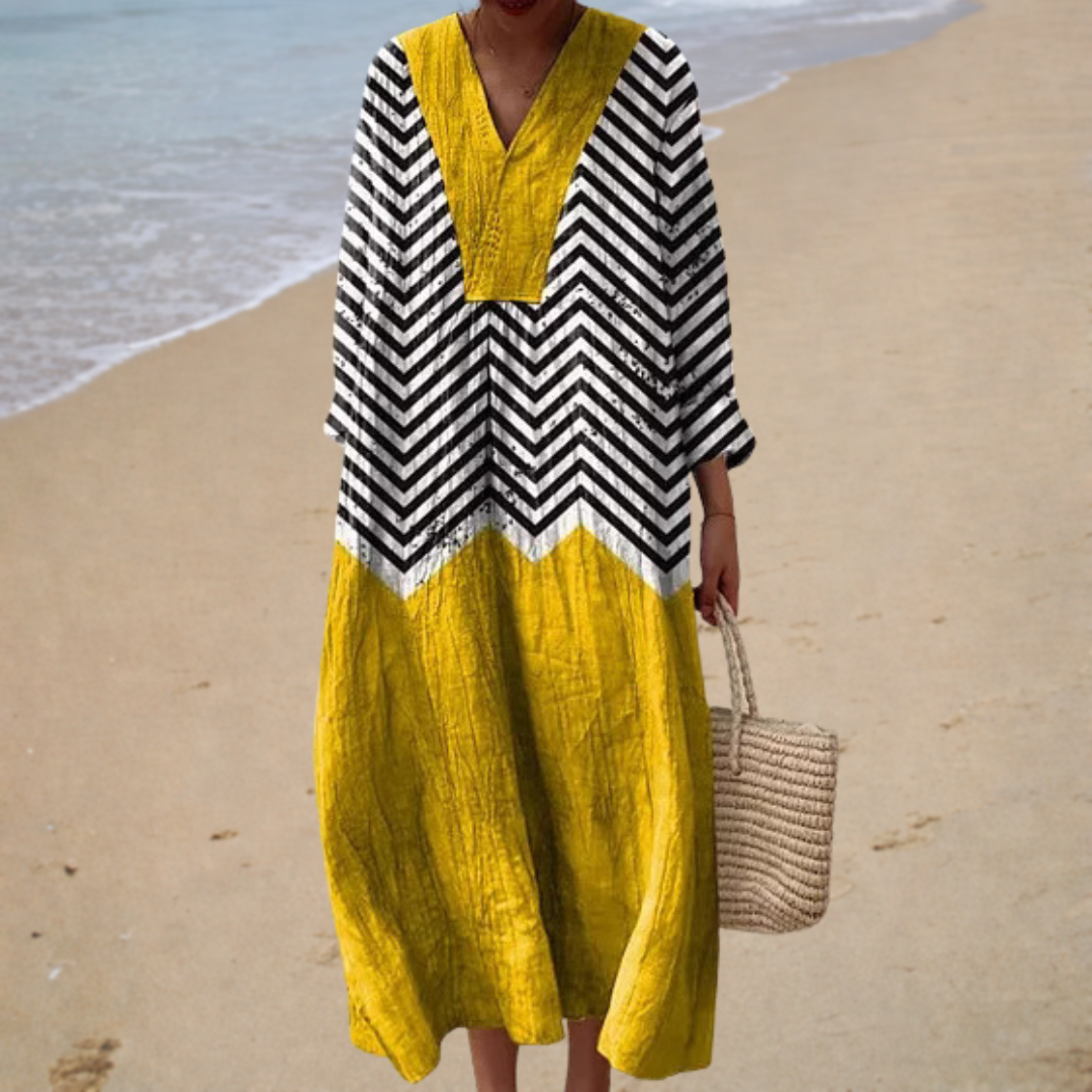 Íde | Flattering Printed Summer Dress