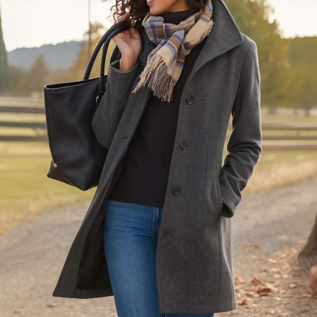 Caitriona | Single-Button Coat