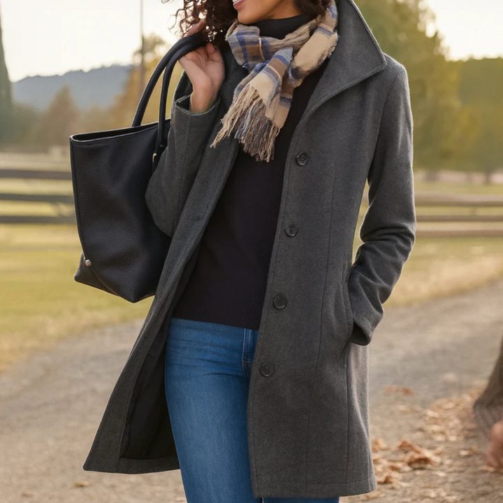 Caitriona | Single-Button Coat