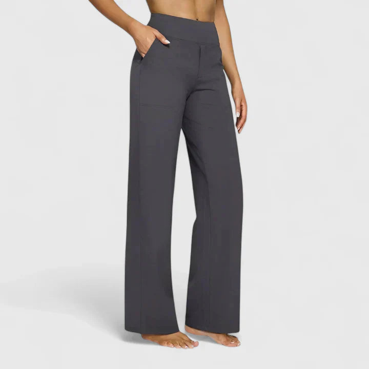 Deirdre | Elegant Straight-Leg Trousers