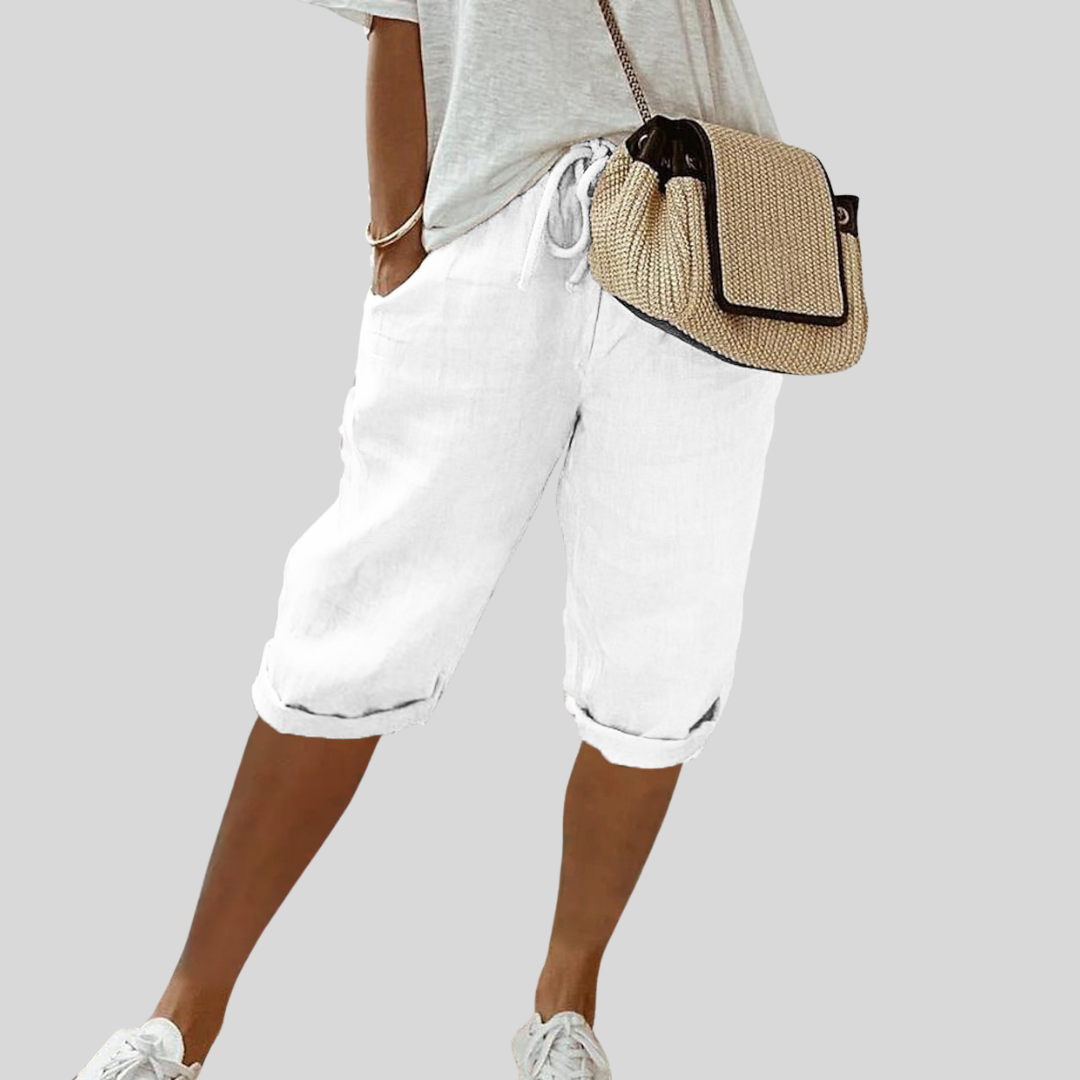Caitriona | Elegant Comfort Fluid Shorts