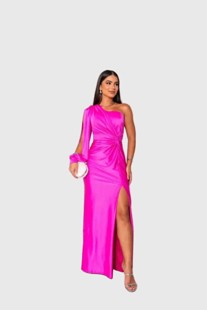 Aoibhinn | Elegant Flowing Evening Maxi Dress