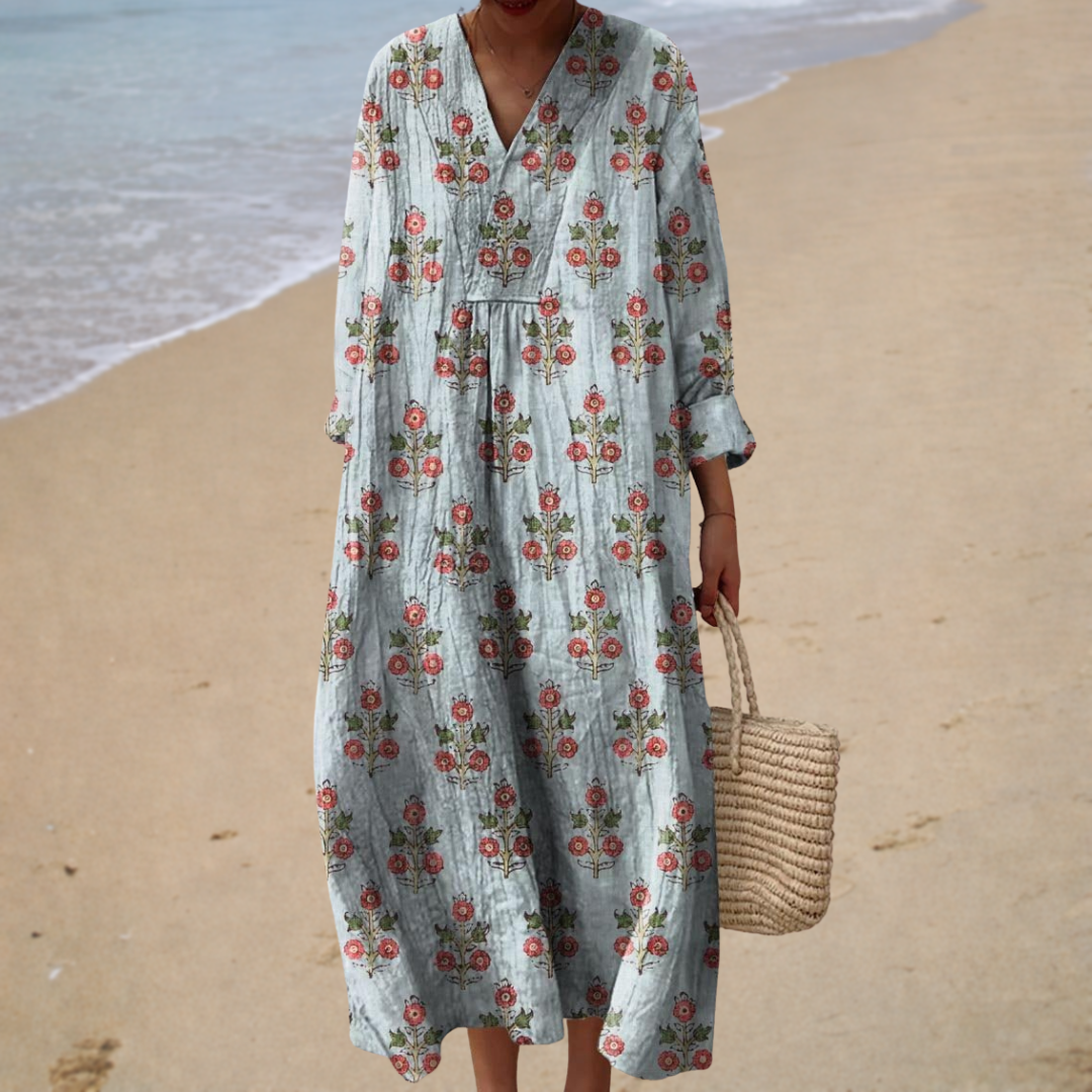 Caoimhe | Flattering Printed Summer Dress