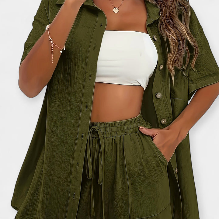Isolde | Shirt and Shorts Set
