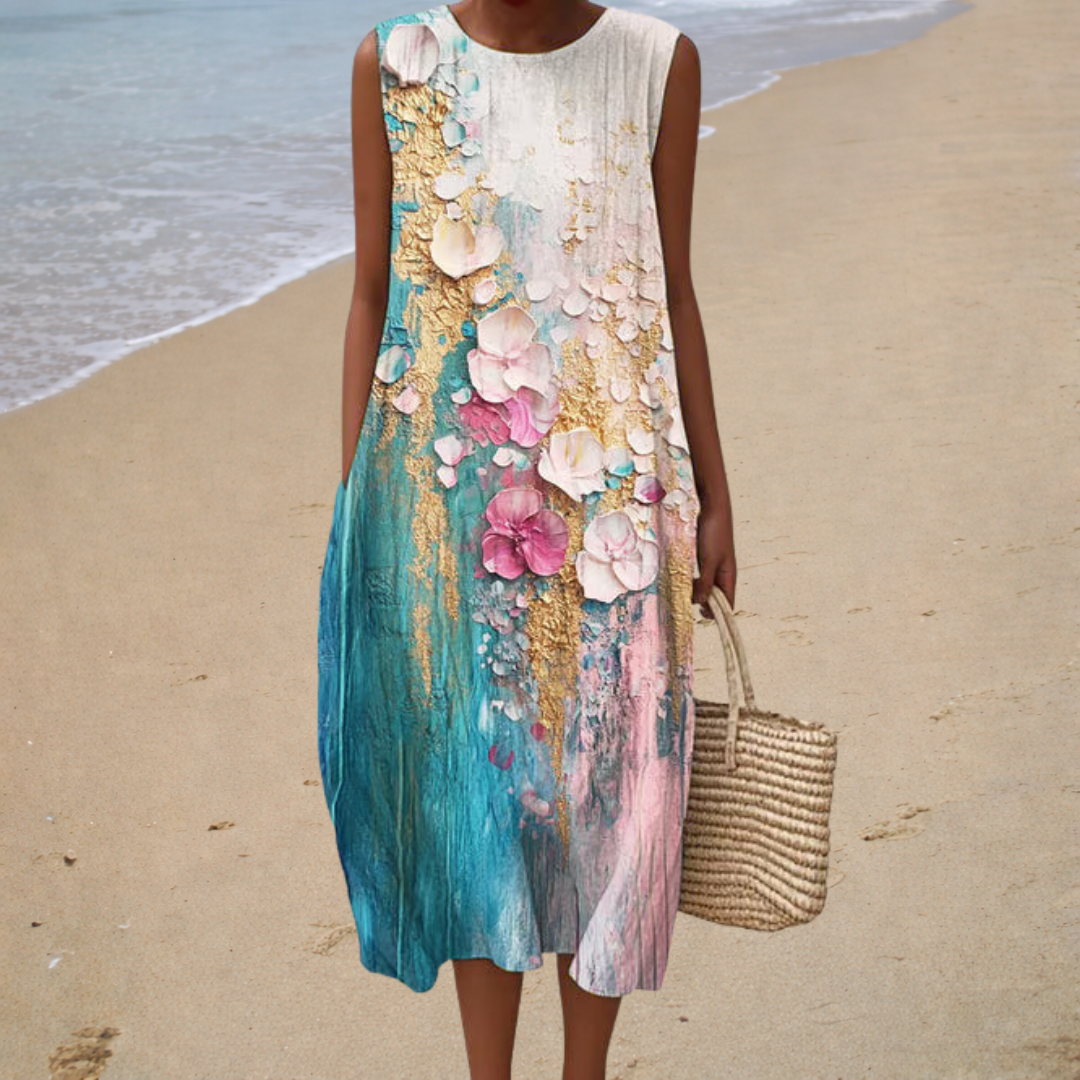 Feargha | Comfortable Sleeveless Summer Dress
