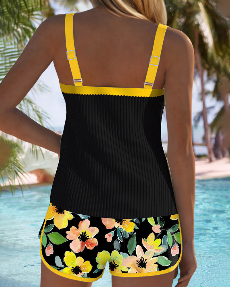 Aileen | Elegant Two-Piece Tankini Set