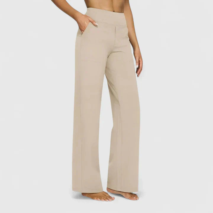 Deirdre | Elegant Straight-Leg Trousers