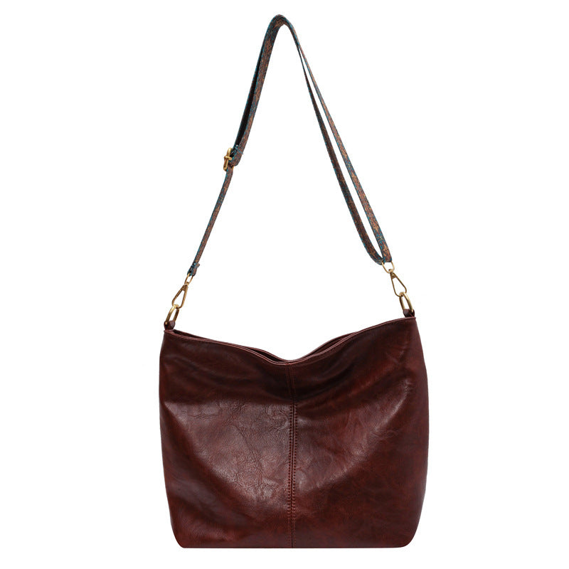 Nora | Vintage Leather Crossbody Bag