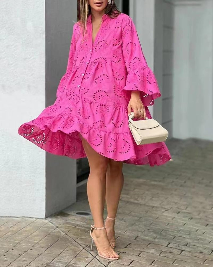 Étain | Eyelet Dress