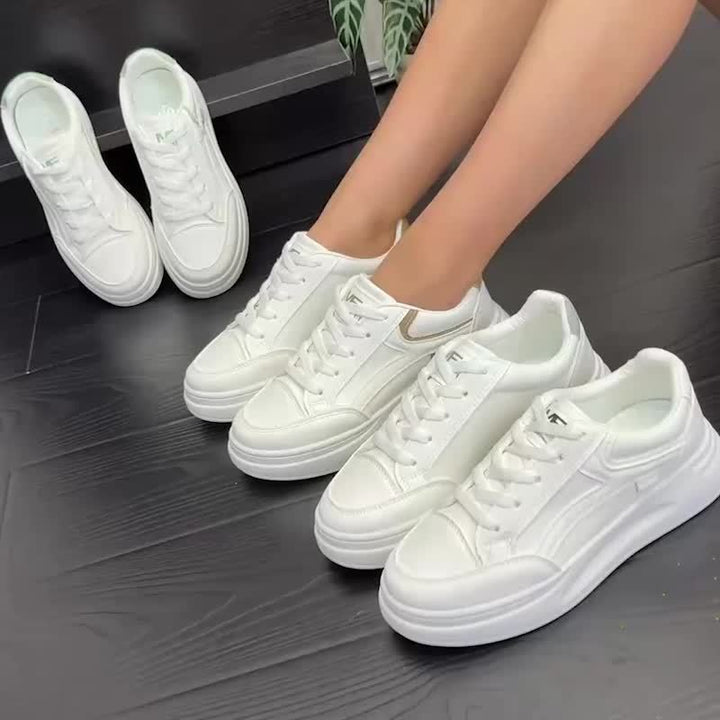 Eilis | Chic White Lightweight Runners