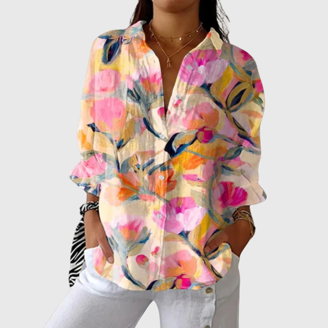 Maeve | Lightweight Printed Blouse