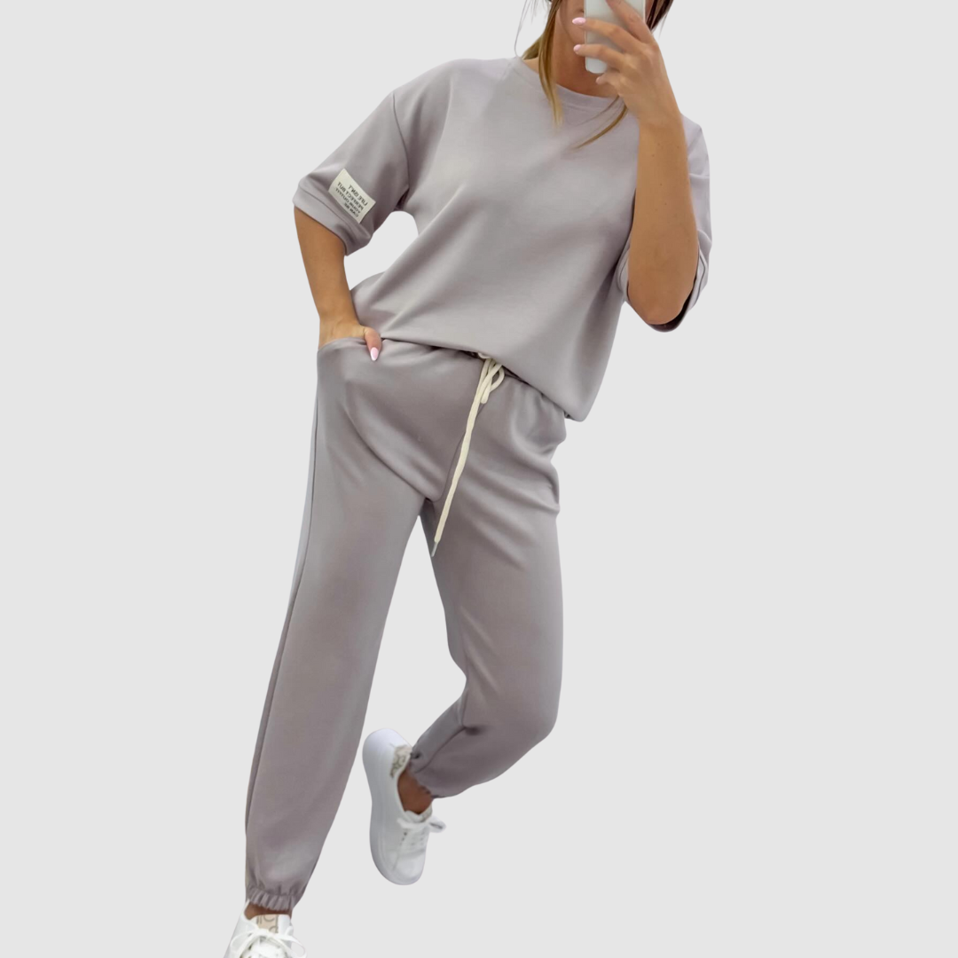 Velma | Short Sleeve Lounge Set