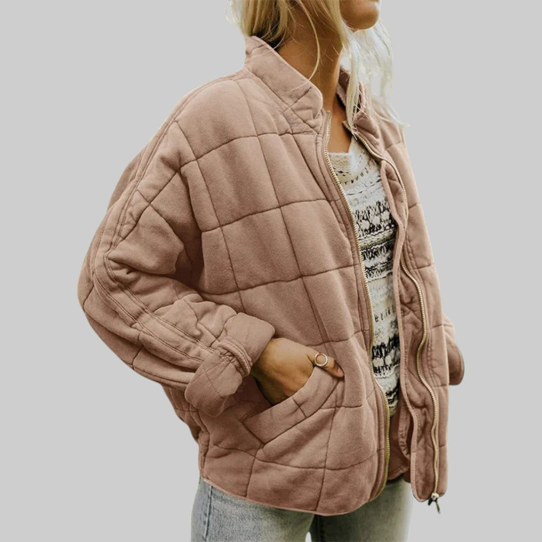 Dearbhla | Elegant Oversized Quilted Jacket