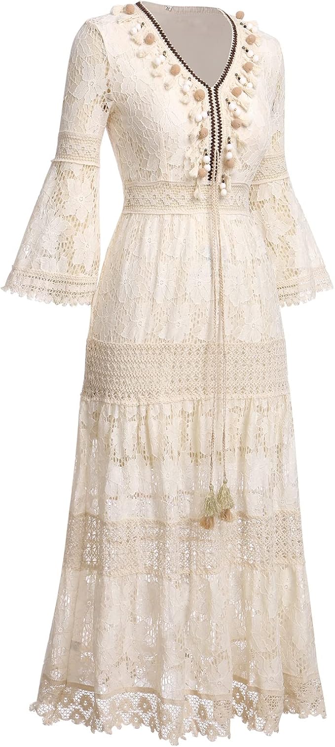 Hetty | Boho Lace Dress