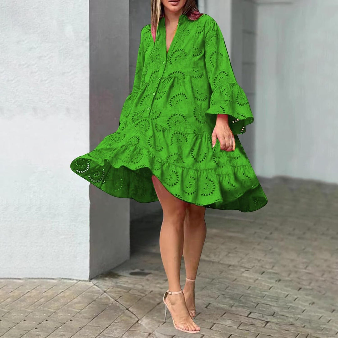 Étain | Eyelet Dress