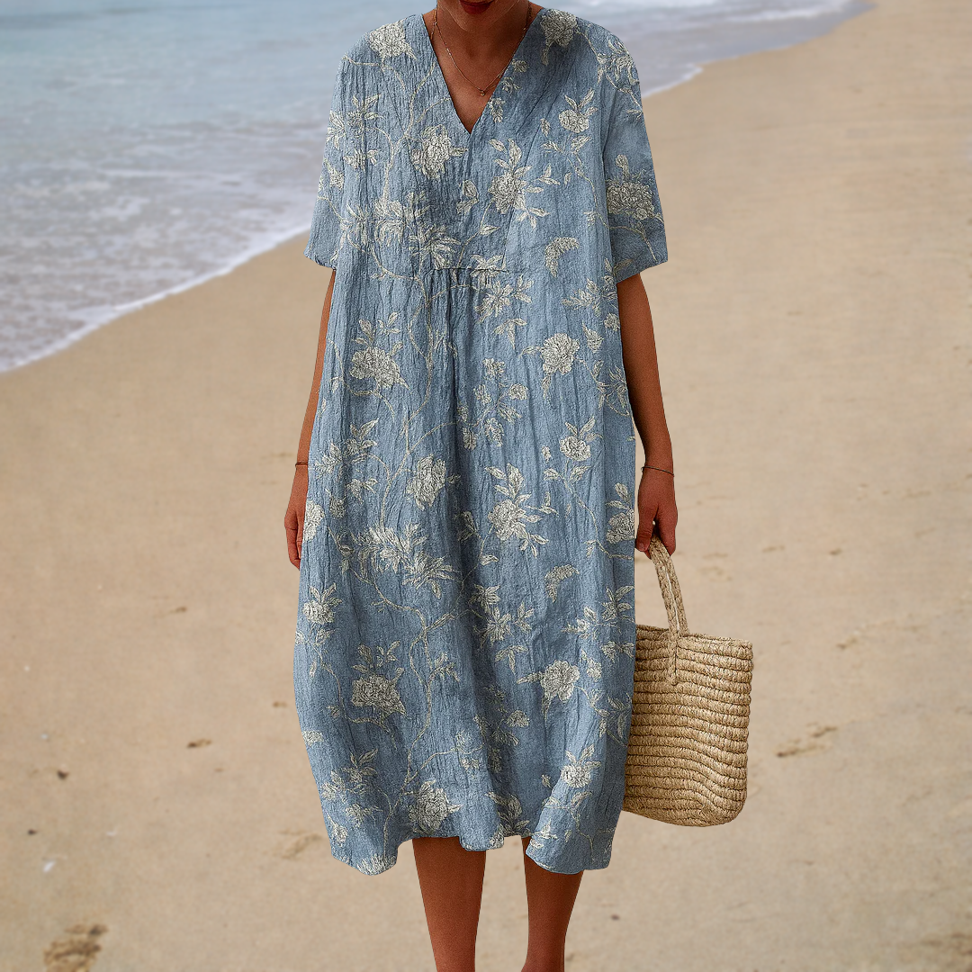 Líadan | Flattering Printed Summer Dress