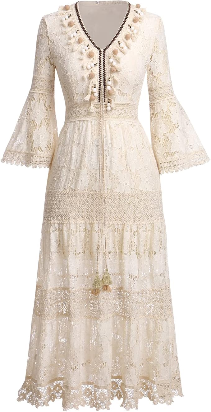 Hetty | Boho Lace Dress