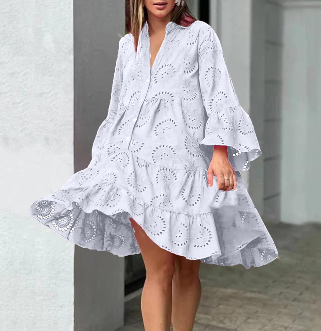 Étain | Eyelet Dress