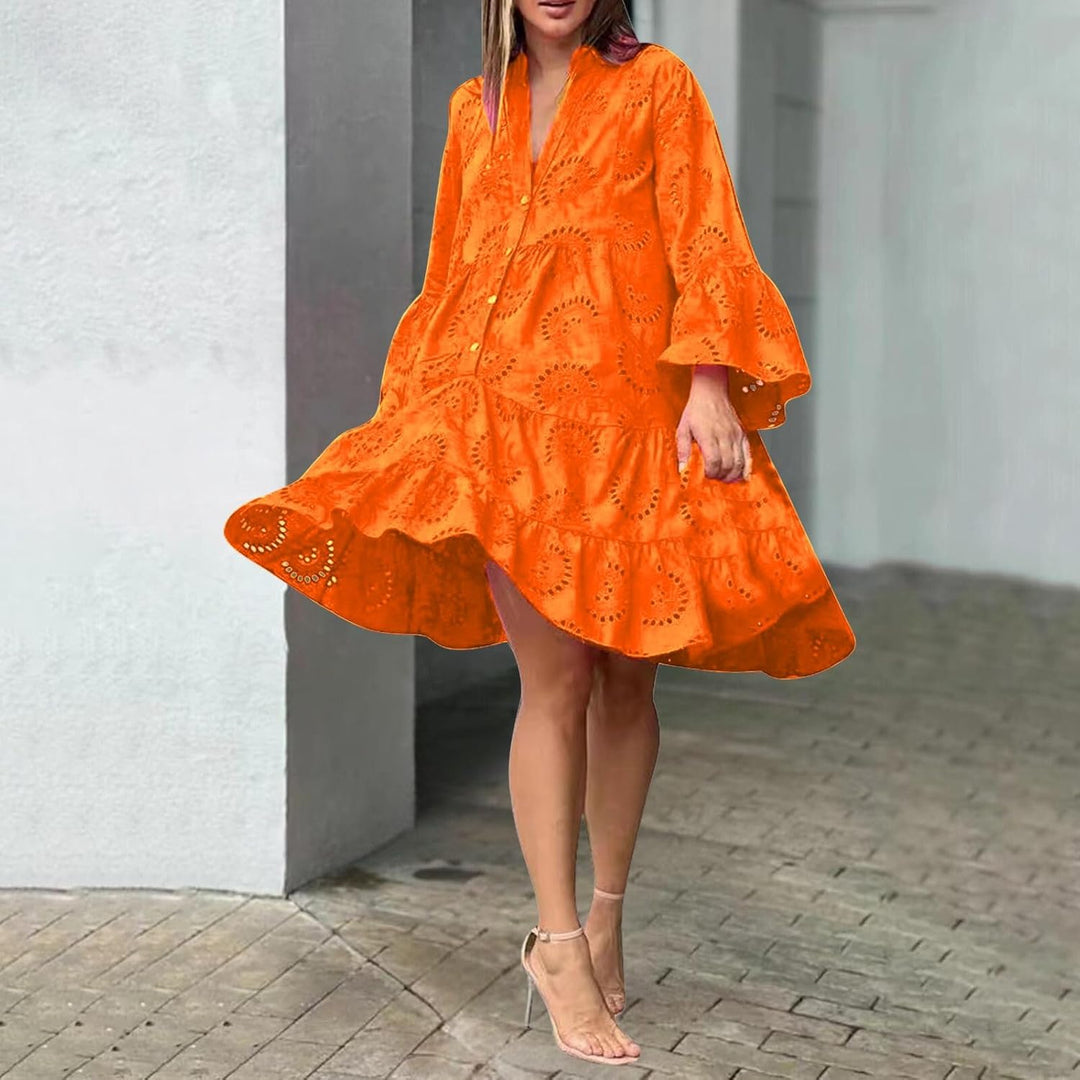 Étain | Eyelet Dress