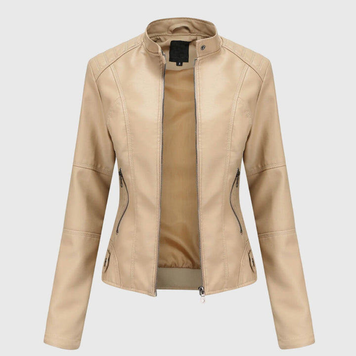 Saoirse | Elegant Leather Jacket for Women