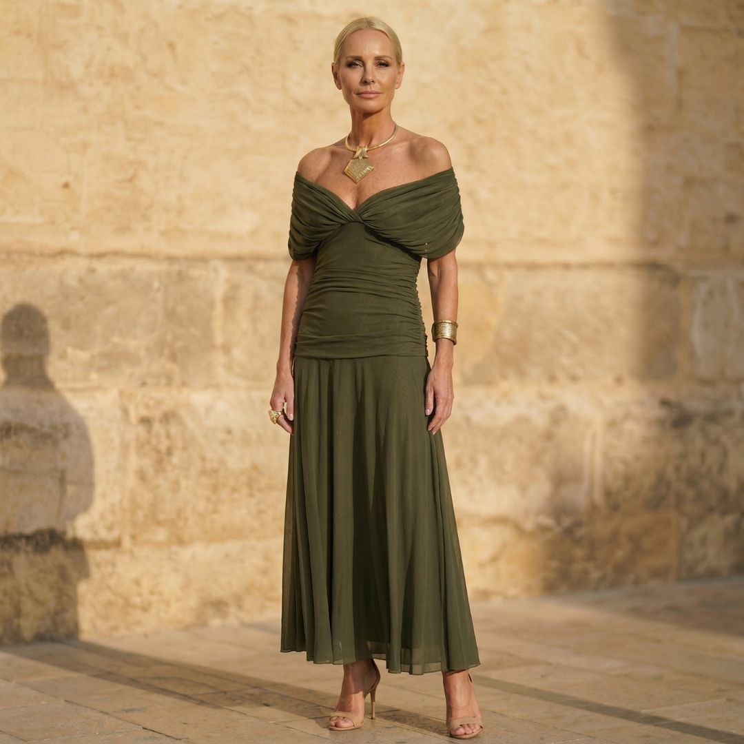 Eimear | Elegant Green Dress