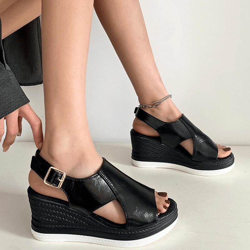 Sinead | Stylish Metallic Sandals