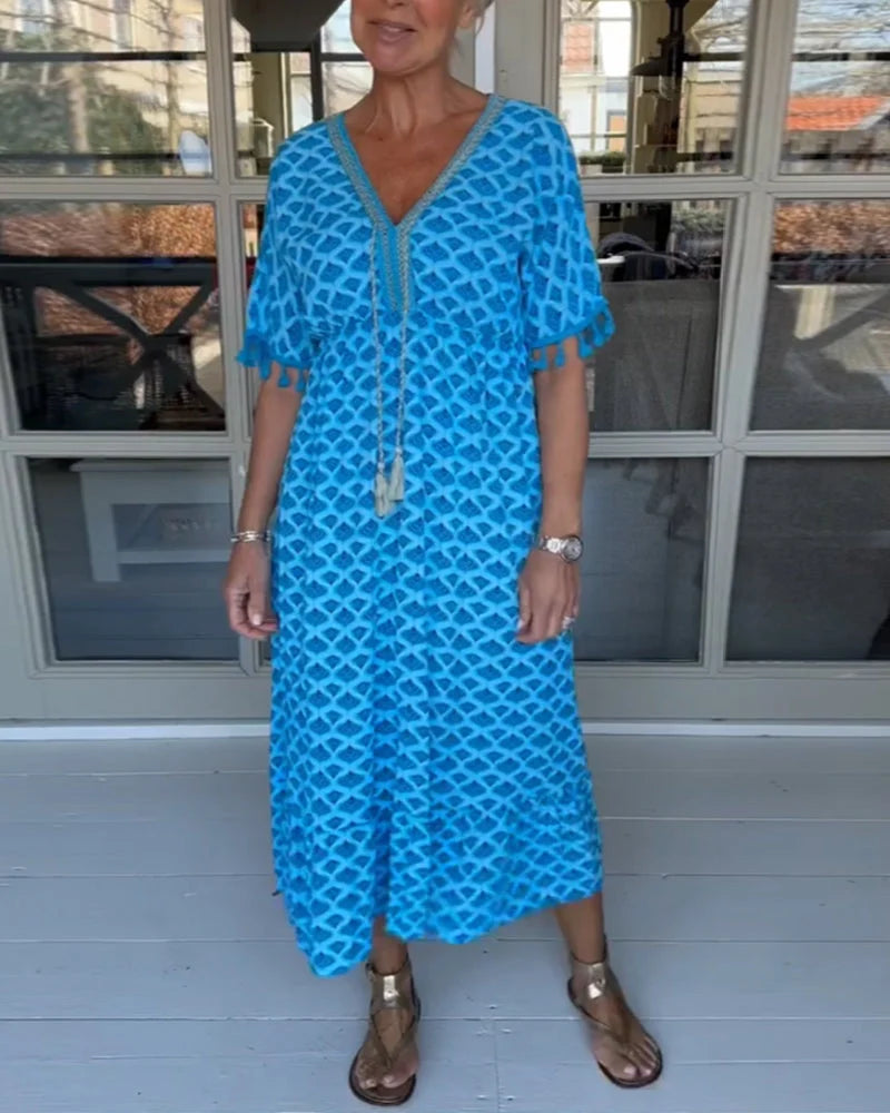 Elaine | Coastal Waves Dress