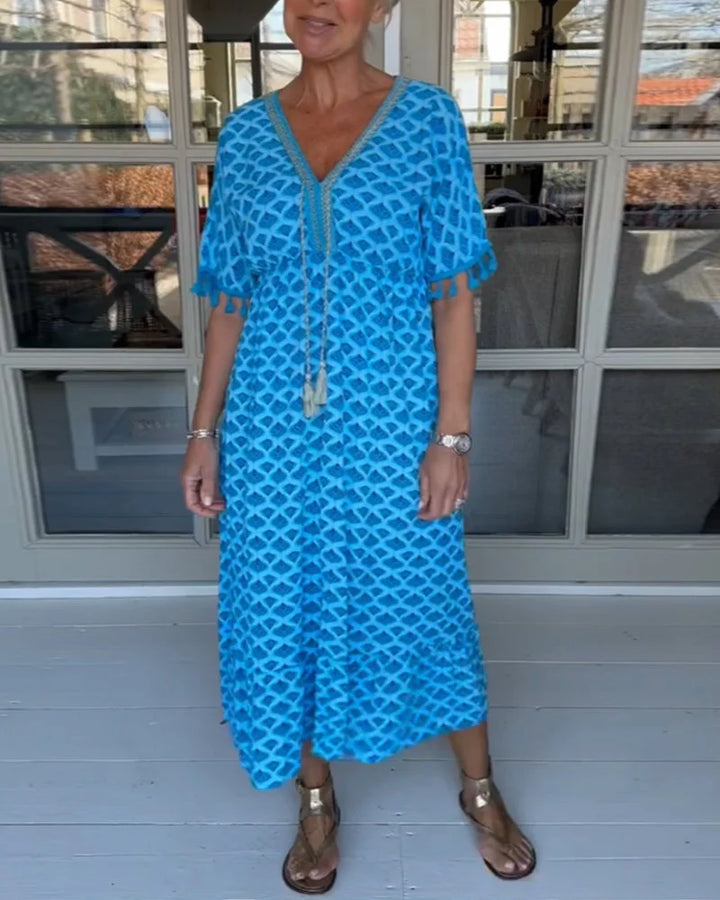 Elaine | Coastal Waves Dress