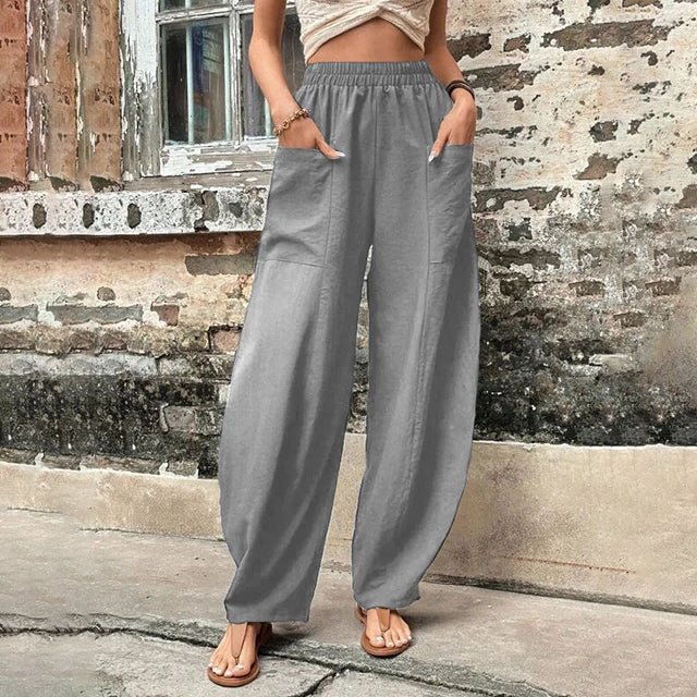 Brigid | Fluid Wide-Leg Trousers