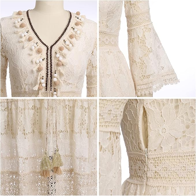 Hetty | Boho Lace Dress