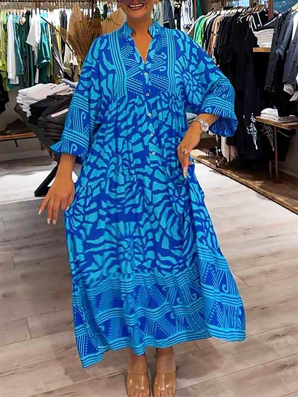 Lasairiona | Vibrant Printed Dress