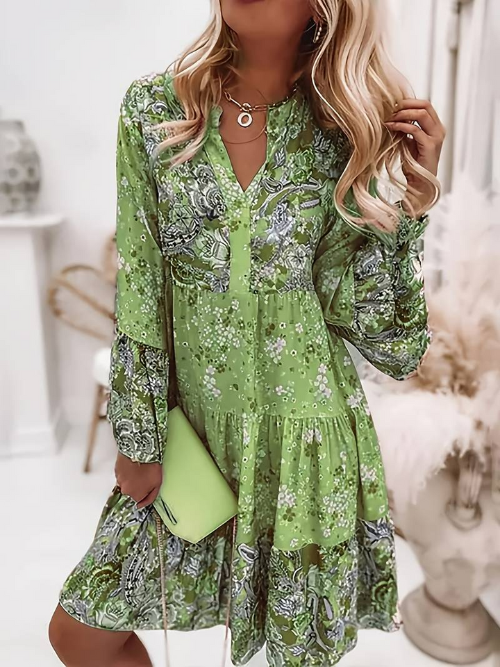 Aoibhe | Printed Boho Dress