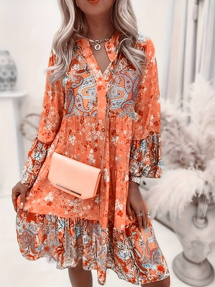 Aoibhe | Printed Boho Dress