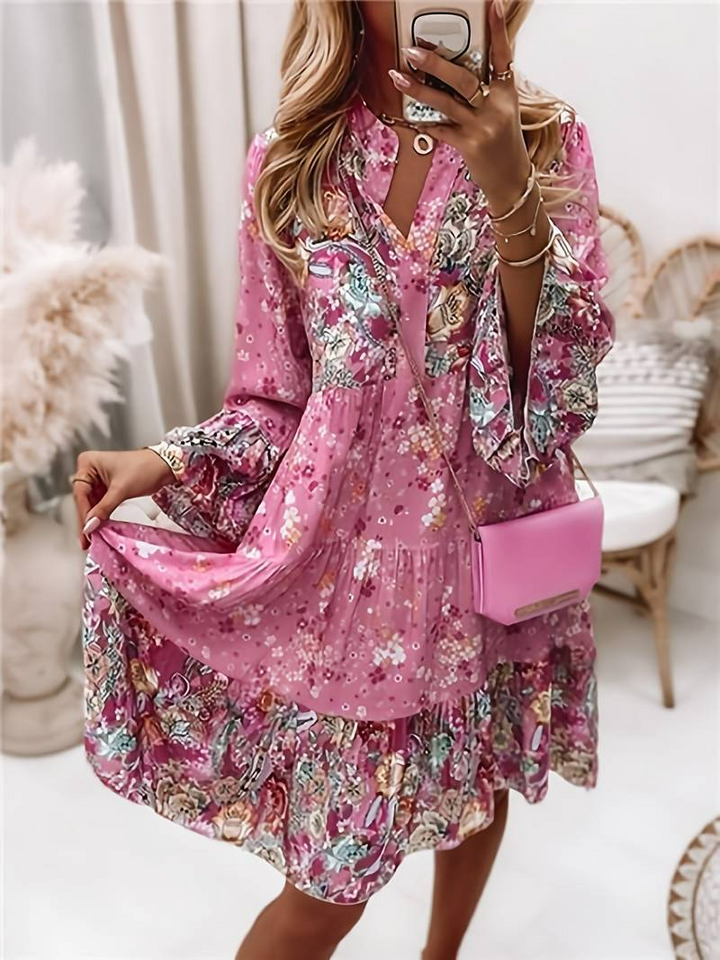 Aoibhe | Printed Boho Dress