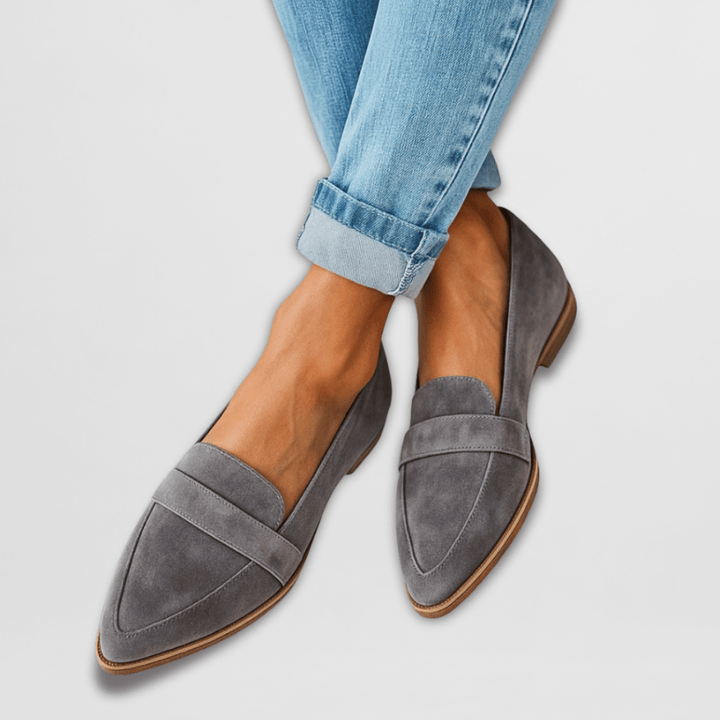 Dervla | Soft Suede Orthopaedic Slippers
