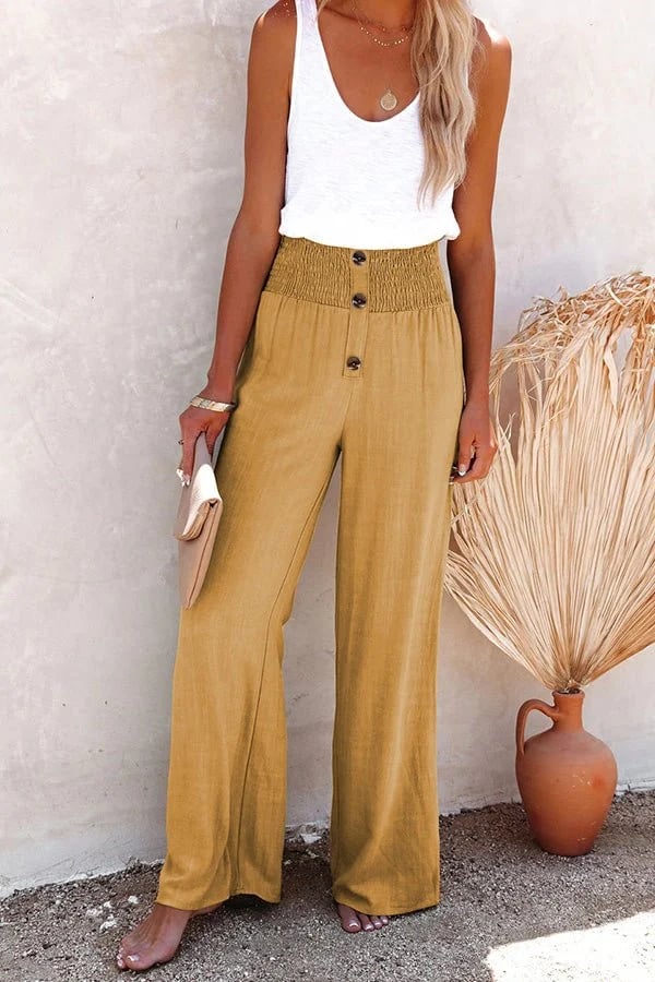 Maeve | Relaxed High-Waist Trousers