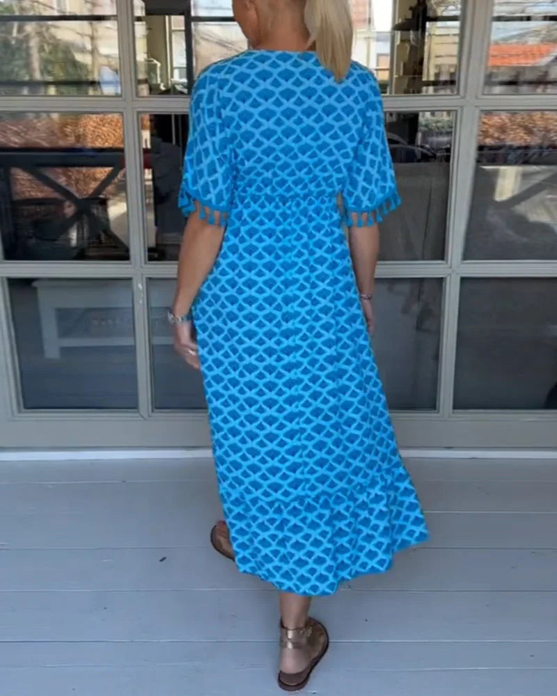 Elaine | Coastal Waves Dress