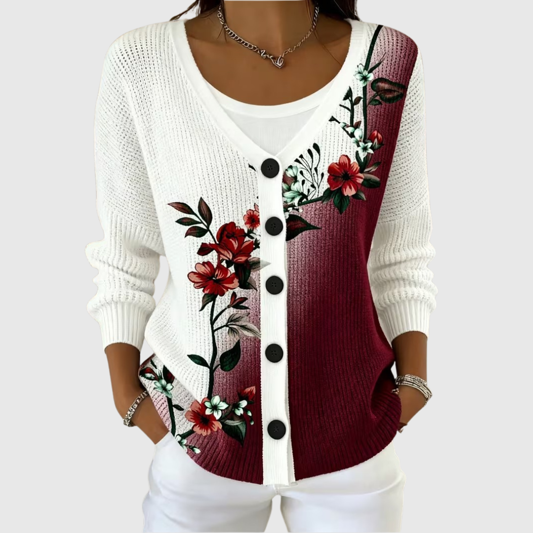 Niamh | Buttoned Soft Knit Cardigan