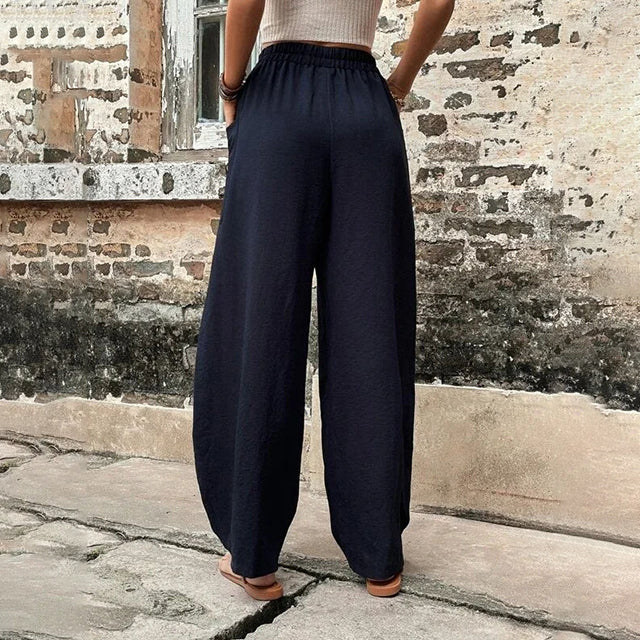 Brigid | Fluid Wide-Leg Trousers